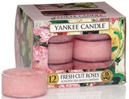 Kup Podgrzewacze zapachowe tealight - Yankee Candle Scented Tea Light Candles Fresh Cut Roses
