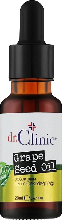 Olej z pestek winogron - Dr. Clinic Grape Seed Oil — Zdjęcie N1