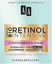 Kup Intensywny krem na noc ujędrnienie + regeneracja Kuracja menopauzalna - AA Retinol Intensive