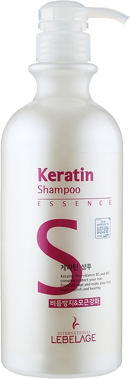 Szampon z keratyną - Lebelage Keratin Shampoo — Zdjęcie N1