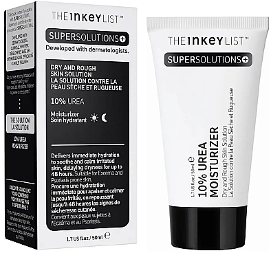 Nawilżający krem ​​do twarzy z mocznikiem - The Inkey List Urea 10% Moisturizer — Zdjęcie N1