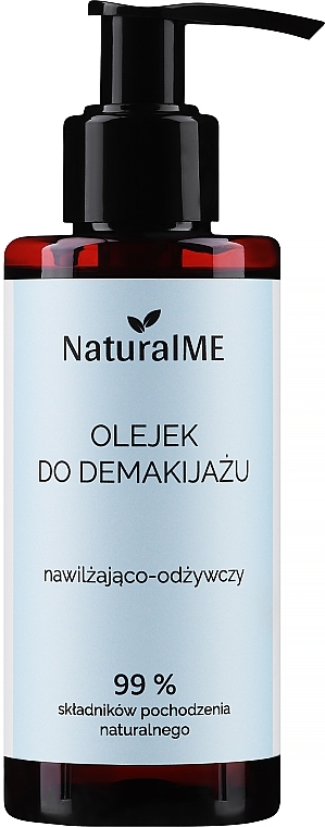 Nawilżająco-odżywczy olejek do demakijażu - NaturalME