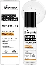 Nawilżające i regenerujące serum wzmacniające dla mężczyzn - Bielenda Only For Men Outdoor Challenge Serum — Zdjęcie N1