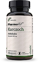 Suplement diety Karczoch - PharmoVit Classic Artichoke Extract 400 Mg — Zdjęcie N1