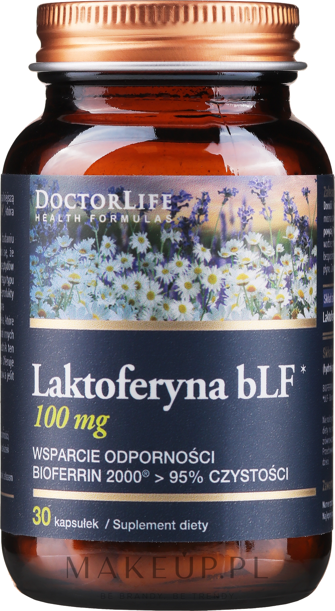 Suplement diety Laktoferyna - Doctor Life Laktoferyna — Zdjęcie 30 szt.