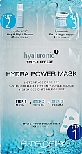 Kup WYPRZEDAŻ Zestaw - Etre Belle 3 Step Hyaluronic (mask/22 ml + cr/2 ml + ser/1.5 ml) *