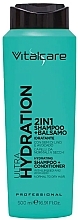 Szampon do włosów z nasionami lnu i awokado - Vitalcare Professional Ultra Hydration Shampoo & Balsamo — Zdjęcie N1