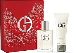 Giorgio Armani Acqua di Gio Pour Homme - Zestaw (edt/50ml + sh/gel/75ml) — Zdjęcie N1