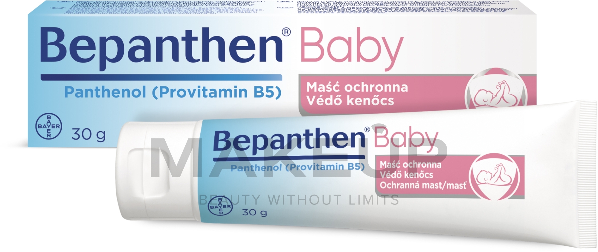 Maść dla niemowląt chroniąca przed odparzeniami pieluszkowymi - Bepanthen Baby Protective Salve — Zdjęcie 30 g