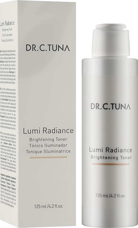 PRZECENA! Wybielający tonik do twarzy - Farmasi Dr.Tuna Lumi Radiance * — Zdjęcie N3