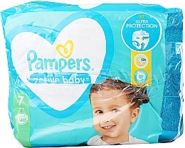 Kup PRZECENA! Pieluchy Active Baby 7 (15 + kg), 40 szt - Pampers *