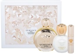 Kup Versace Eros Pour Femme - Zestaw (edp/100ml + b/lot/100ml + edp/10ml)