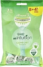 Kup Jednorazowa maszynka do golenia z trzema ruchomymi ostrzami, 12 szt. - Wilkinson Sword My Intuition Xtreme 3 Comfort Sensitive