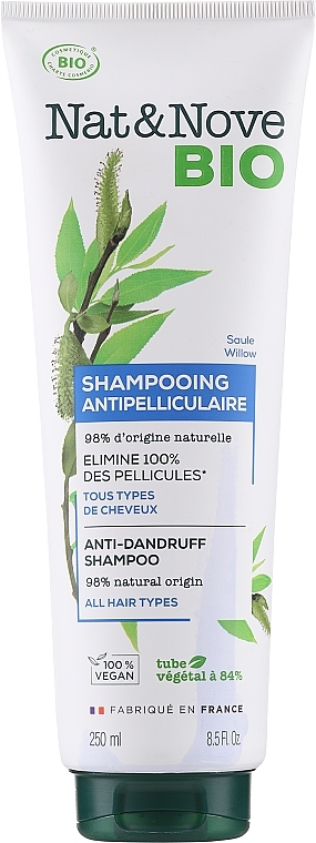PRZECENA! Przeciwłupieżowy szampon do włosów z dziewanną - Eugene Perma Nat&Nove Bio Shampoo * — Zdjęcie N3