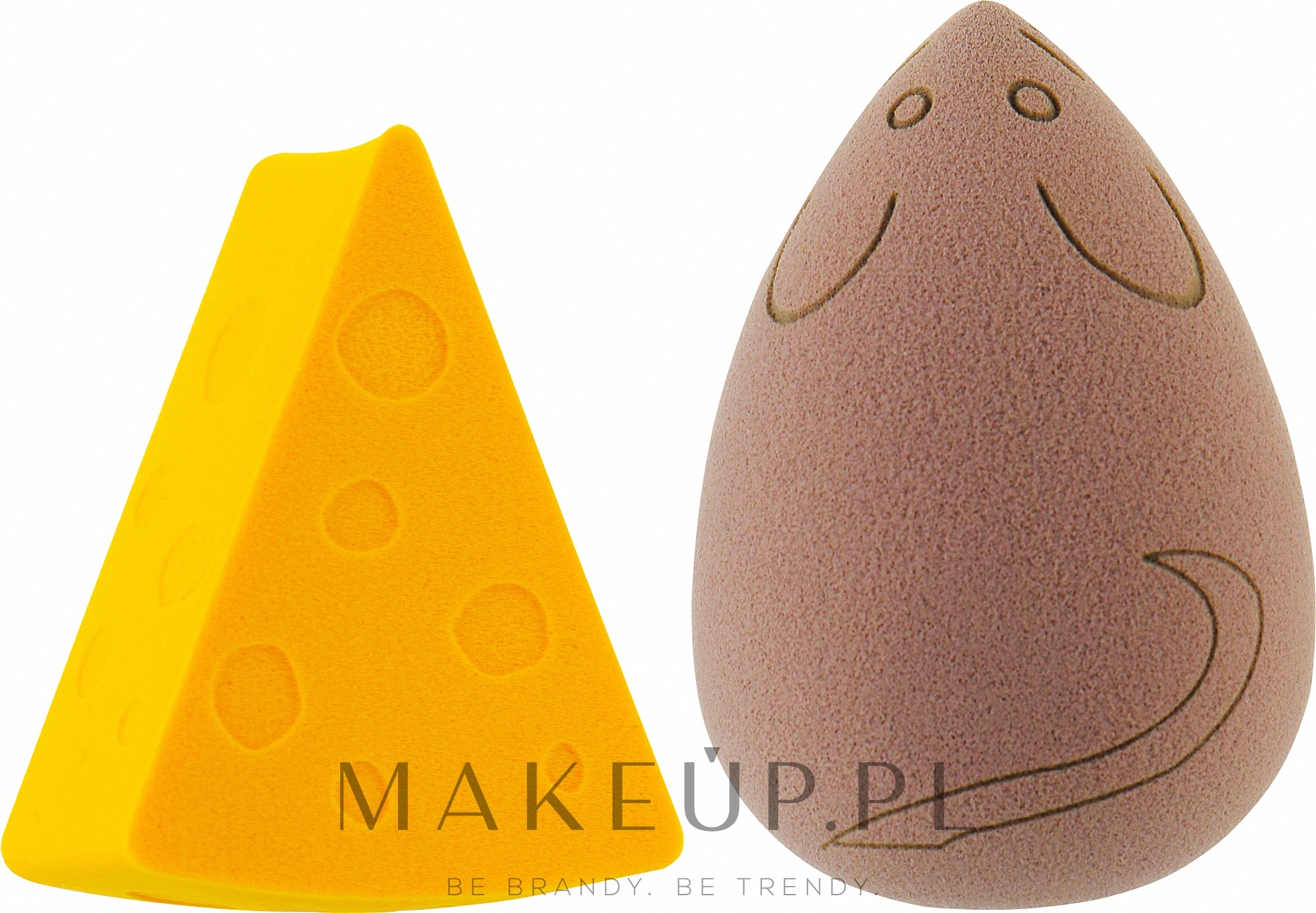 Gąbki do makijażu - I Heart Revolution Cheese Board Sponge Duo  — Zdjęcie 2 szt.