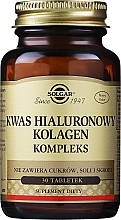 Kup Suplement diety Kwas hialuronowy 120 mg - Solgar Hyaluronic Acid