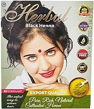 Kup Henna do włosów, czarna - Herbul Black Henna