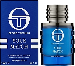 Sergio Tacchini Your Match - Lotion do twarzy po goleniu — Zdjęcie N2