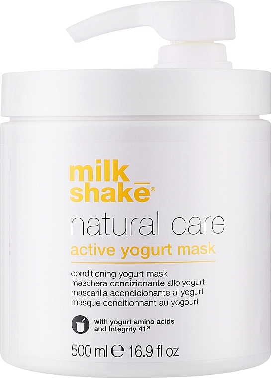 Aktywna maska jogurtowa do włosów - Milk Shake Natural Care Active Yogurt Mask — Zdjęcie N3