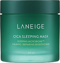 Maseczka na noc dla skóry z problemami - Laneige Special Care Cica Sleeping Mask — Zdjęcie N2