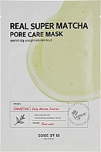 Maseczka do twarzy z herbatą Matcha - Some By Mi Real Super Match Pore Care Mask — Zdjęcie N1