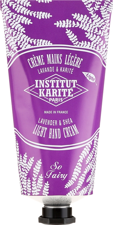 Lekki krem do rąk Lawenda - Institut Karité So Fairy Light Hand Cream Lavender — Zdjęcie N5