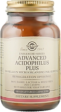 Suplement diety Acidophilus, 738 mg - Solgar Advanced Acidophilus Plus — Zdjęcie N1
