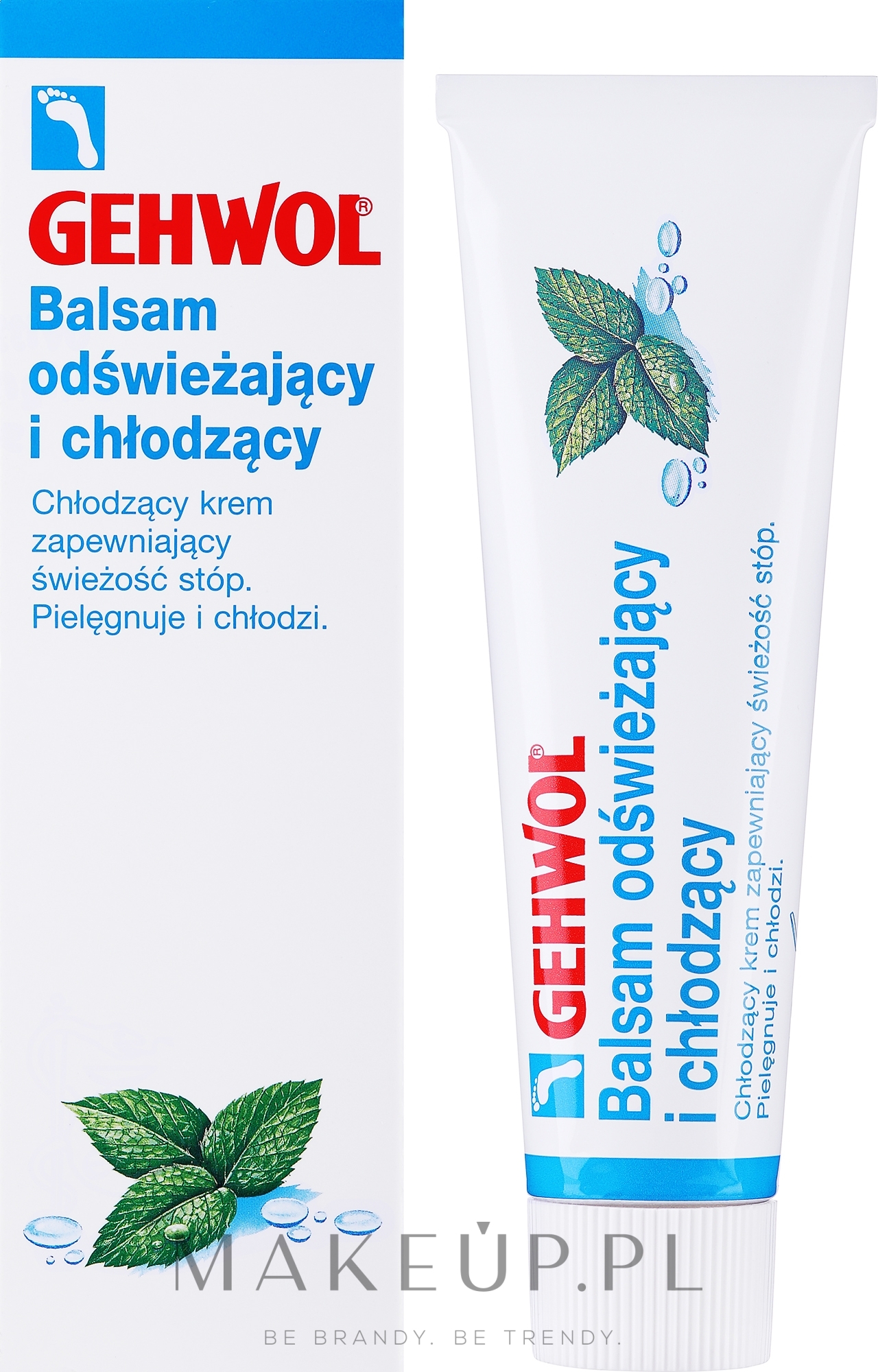 Balsam odświeżający i chłodzący do stóp i nóg - Gehwol Refreshing Balm — Zdjęcie 75 ml