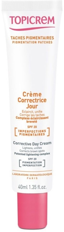 Korygujący krem na dzień - Topicrem Corrective Day Cream SPF 20 — Zdjęcie N1