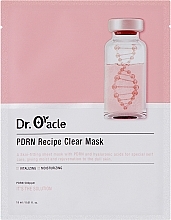 Maseczka na twarz z polinukleotydami - Dr. Oracle Pdrn Recipe Clear Mask — Zdjęcie N1