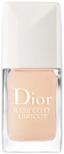 Baza pod lakier do paznokci - Dior Base Coat Abricot — Zdjęcie N1