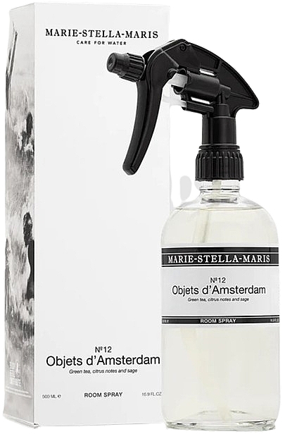 Spray do pomieszczeń Zielona herbata, cytrusy i szałwia - Marie-Stella-Maris No. 12 Objets d'Amsterdam Room Spray — Zdjęcie N3