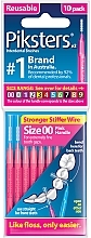 Kup 00 szczoteczki międzyzębowe, różowe, 10 sztuk - Piksters Interdental Brushes Pink Size 00