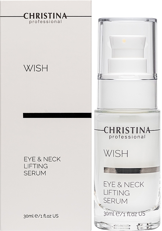 Liftingujące serum do okolic oczu i szyi - Christina Wish Eye and Neck Lifting Serum Step 7 — Zdjęcie N2