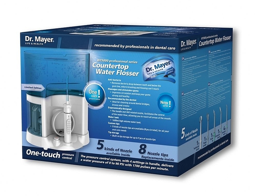 Irygator WT5000 - Dr. Mayer Countertop Water Flosser — Zdjęcie N3