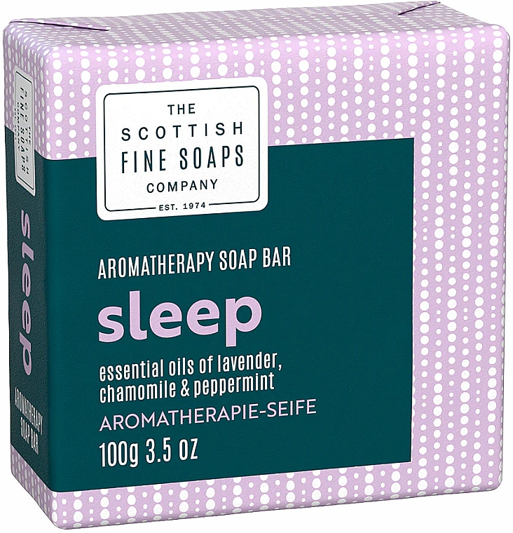 Mydło aromaterapeutyczne - Scottish Fine Soaps Aromatherapy Soap Bar Sleep — Zdjęcie N1