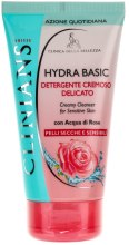 Kup Kremowy preparat oczyszczający do skóry wrażliwej z wodą różaną - Clinians Hydra Basic Sensitive
