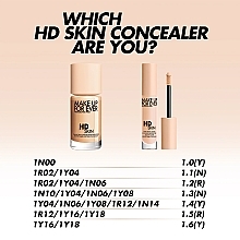 Korektor do twarzy - Make Up For Ever HD Skin Concealer Smooth & Blur — Zdjęcie N3