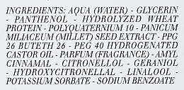 Płyn odbudowujący strukturę włosów Proso i zarodki pszenicy - L'Erbolario Ristrutturante Fluido al Miglio e al Germe di Grano — Zdjęcie N3