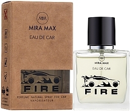 Odświeżacz powietrza do samochodu - Mira Max Eau De Car Fire Perfume Natural Spray For Car Vaporisateur — Zdjęcie N2