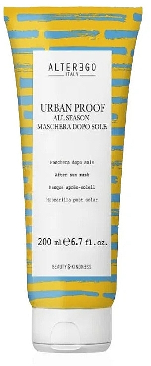 Odżywcza maska do włosów po ekspozycji na słońce - Alter Ego Urban Proof After Sun Nourish Mask — Zdjęcie N1