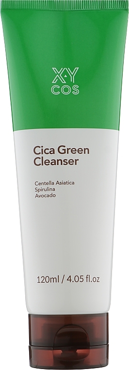 Nawilżająca pianka do twarzy - Xycos Cica Green Cleanser  — Zdjęcie N1