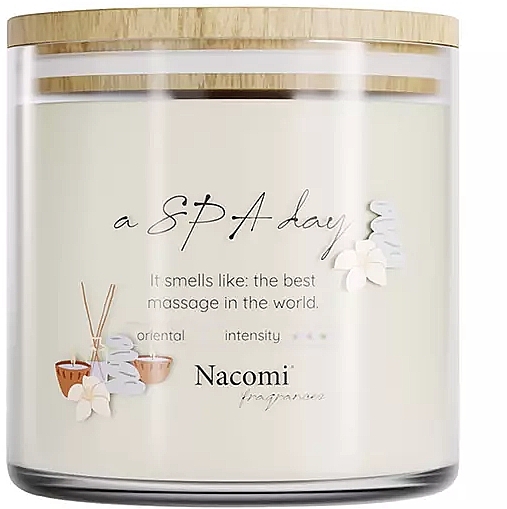 Zapachowa świeca sojowa SPA Day - Nacomi Fragrances — Zdjęcie N1