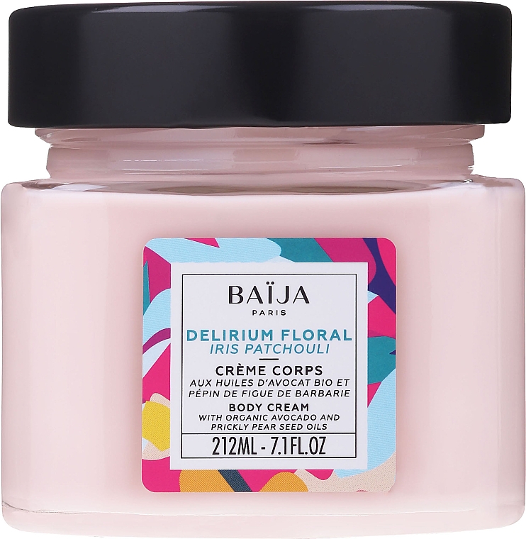 Nawilżający krem do ciała - Baija Delirium Floral Gommage Body Cream — Zdjęcie N3