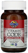 Suplement diety - Garden of Life Vitamin Code Healthy Blood — Zdjęcie N2