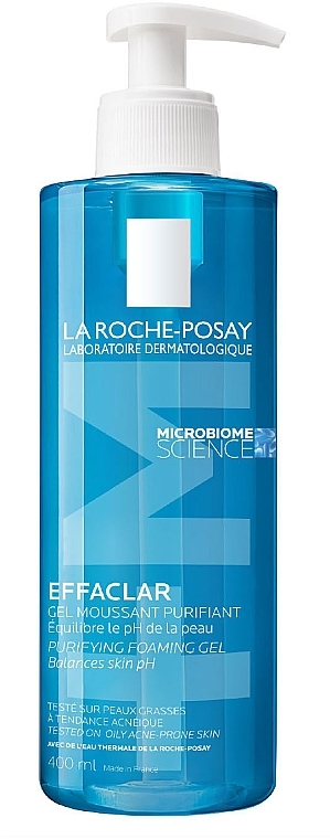 La Roche-Posay Effaclar Gel Moussant Purifiant - Oczyszczający żel do skóry tłustej i wrażliwej — Zdjęcie N1