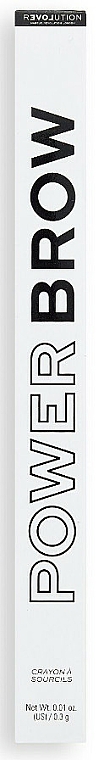 Automatyczna kredka do brwi ze szczoteczką - Relove By Revolution Power Brow Pencil — Zdjęcie N3