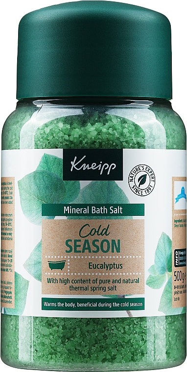 Kryształki do kąpieli z eukaliptusem - Kneipp Eucalyptus Bath Crystals Salt  — Zdjęcie N1