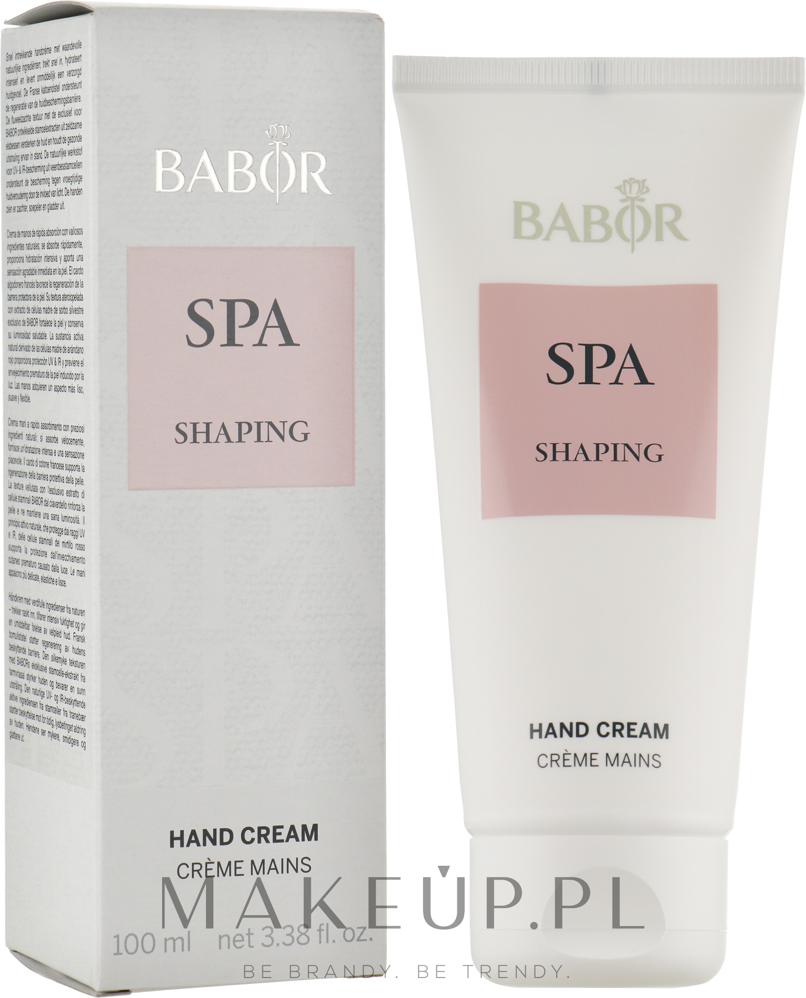 Krem do rąk dla mężczyzn - Babor Spa Shaping Hand Cream — Zdjęcie 100 ml