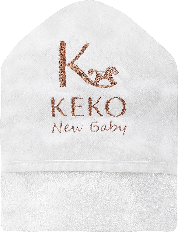 Keko New Baby The Ultimate Baby Treatments - Zestaw (cr soap/500ml + towel/1pc + edt/100ml) — Zdjęcie N2